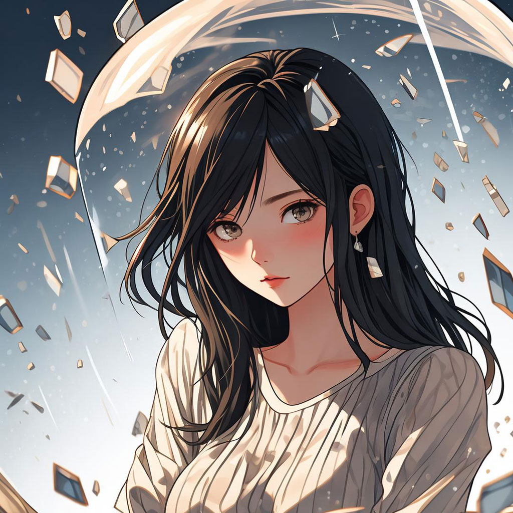 漂亮女生动漫头像