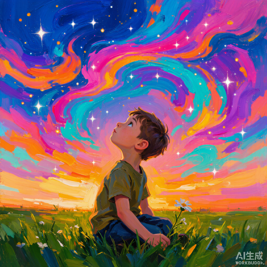 彩霞少年 · 梦游星河