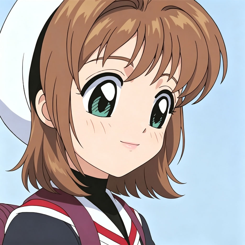 日系少女卡通头像