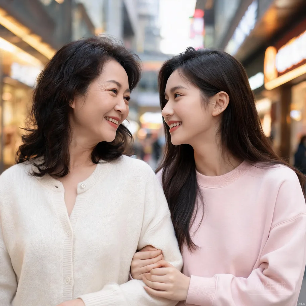 母女闺蜜情深亲情头像合集