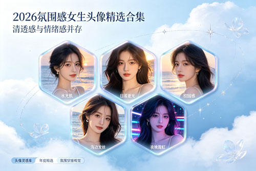 2026氛围感女生头像精选合集